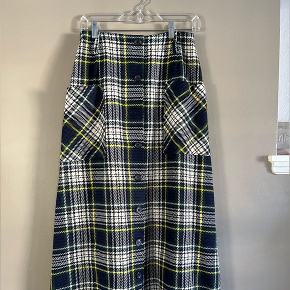 Vintage 70’s/80’s Plaid Skirt - Picture 2 of 11